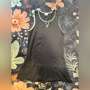 Kate Spade Black Dress with Cream Accents